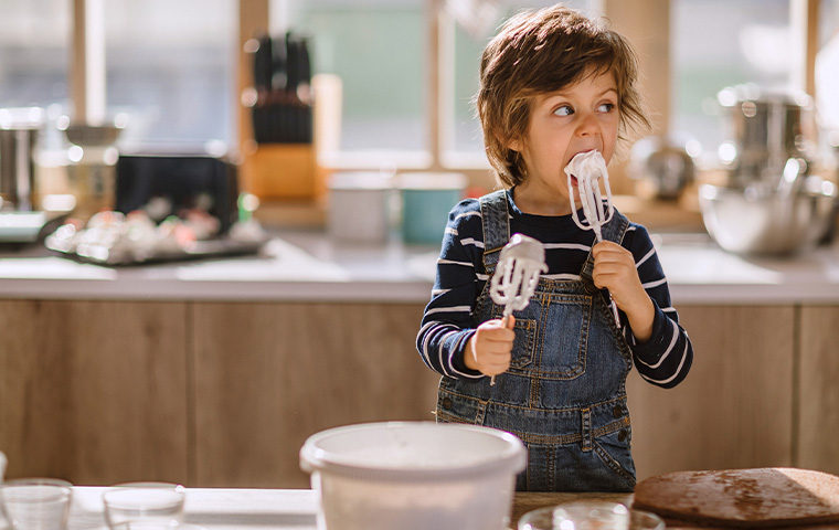How kids can help and be safe in the kitchen.